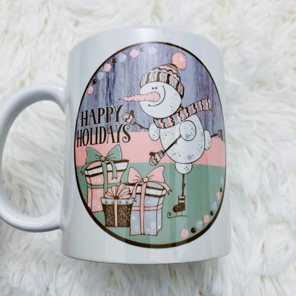 Leimaj Creations Other - Happy Holidays Coffee Mug